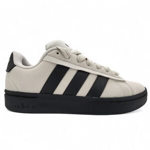 Adidas Grand Court Alpha 00s Tennis Shoe Mens 10 Grey Black Sneaker NEW in Box